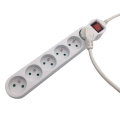 EU Socket Europe Power Strip with Switch